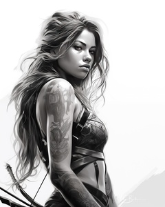 Inked Elegance