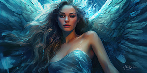 Angel of Compassion - InfiniteCanvasAi 