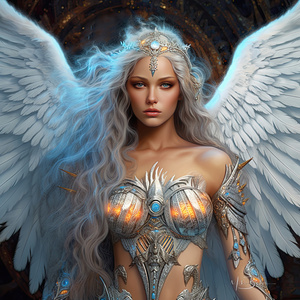 Angel of Infinity - InfiniteCanvasAi