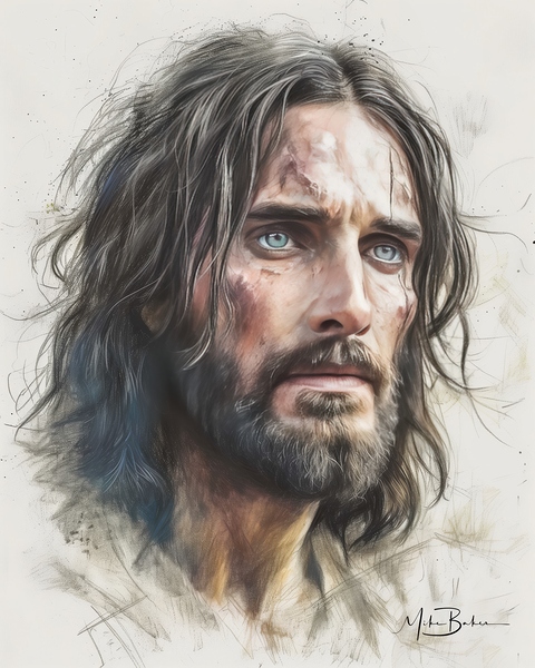 The Redeemers Gaze Print