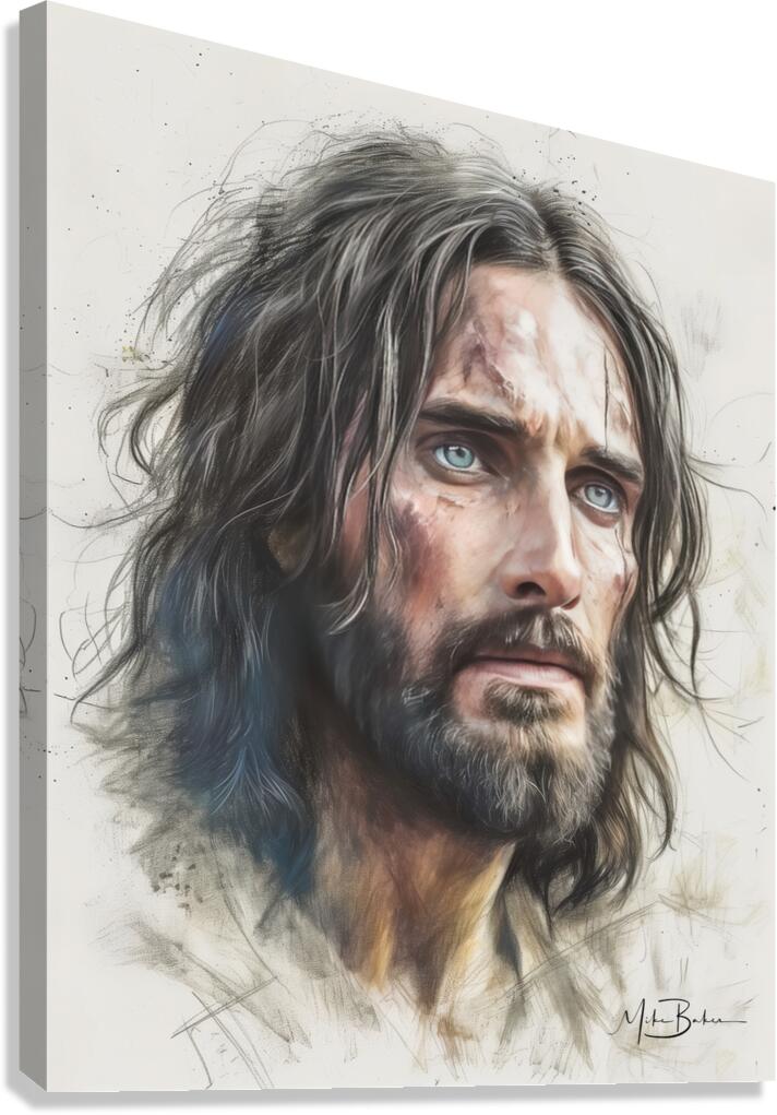 The Redeemers Gaze Canvas Print
