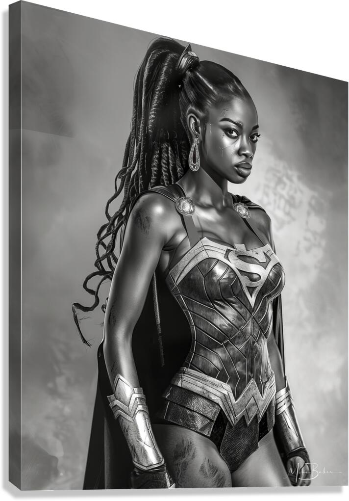 Heroes Among Us 3 Canvas Print