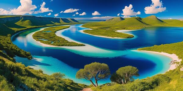 The path to the light 1 Print