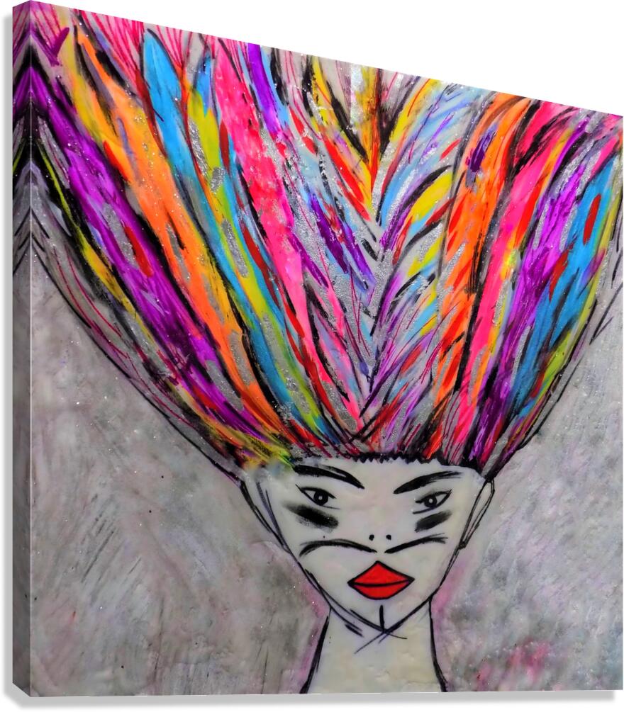 Warrior Akecheta Canvas Print