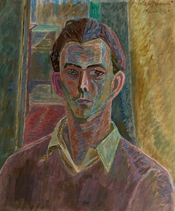 Self–portrait [1936] by Zygmunt Waliszewski [1897–1936]