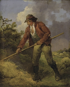 Making Hay by George Morland [1763–1804]