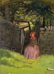 Waiting [1854] by Sir John Everett Millais [1829–1896]