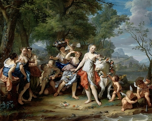 The Rape of Europa [C. 1735–C. 1740] by Nicolaas Verkolje [1673–1746]