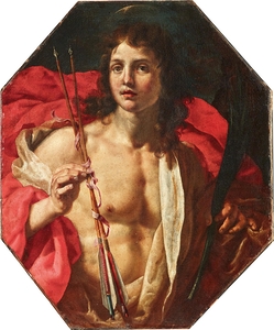 Saint Sebastian by Alessandro Rosi [1627–1697]