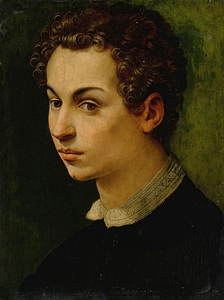 Portrait of a boy by Michele Tosini [1503–1577]