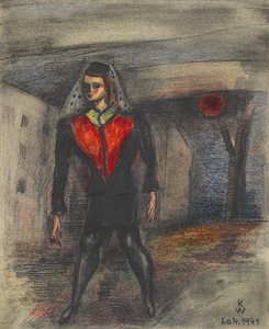 Ohne Titel. Aus. ‘Die 150 Blätter’ XVII [1940] by Karl Wiener [1901–1949]