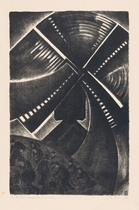 En beneden waren de menschen [1925] by Frederika Sophia Cohen [1903–1943]