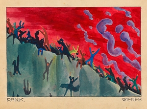 Panik [around 1923] by Karl Wiener [1901–1949]