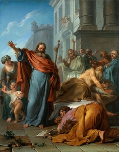 The Miracles of Saint James the Greater [1726] by Noël Nicolas Coypel [1690–1734]