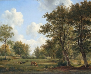 Landscape near Hilversum [1820–1839] by Georgius Jacobus Johannes van Os [1782–1861]