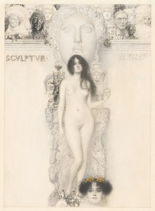 Sculptur by Gustav Klimt [1862–1918]