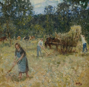 Fenaison by Pierre–Eugène Montézin [1874–1946]