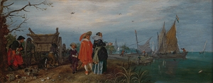 Autumn [Conversation] [1625] by Adriaen Pietersz. Van De Venne [1589–1662]
