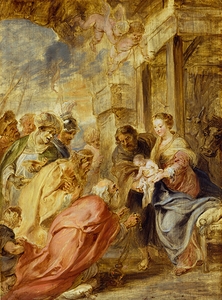 The Adoration of the Magi [c. 1633] by Peter Paul Rubens [1577–1640]