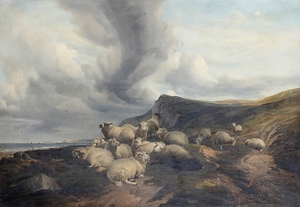 Herds by Thomas Sidney Cooper [1803–1902]