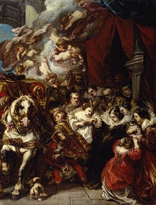 The Departure of Elisabeth of France for Spain [after 1858] by Eugène Isabey [1803–1886]