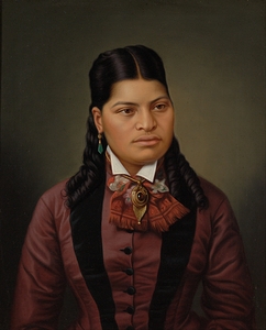 Maori girl by Gottfried Lindauer [1839–1926]
