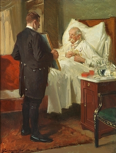 Den sidste Glæde [1904] by Erik Henningsen [1855–1930]