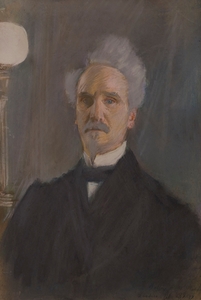 Portrait d’Henri Rochefort [1830–1913]. [1889] by Paul César Helleu [1859–1927]