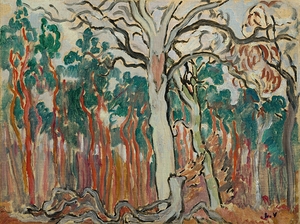 Les arbres en Sologne [1918] by Louis Valtat [1869–1952]