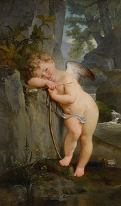 Cupide by Alexis–Joseph Mazerolle [1826–1889]