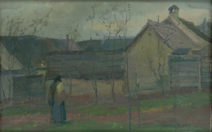 Early Evening [1911] by Elemír Halász–Hradil [1873–1948]