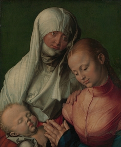 Virgin and Child with Saint Anne [probably 1519] by Albrecht Dürer [1471–1528]