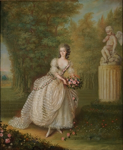 Mademoiselle Duthé [1776] by Lié Louis Périn–Salbreux [1753–1817]