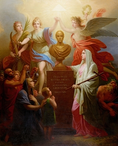 Allegory of the Blessings of Peace [1814] by Heinrich Friedrich Füger [1751–1818]