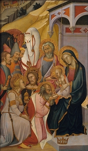 The Adoration of the Magi [ca. 1390] by Bartolo di Fredi [1330–1410]
