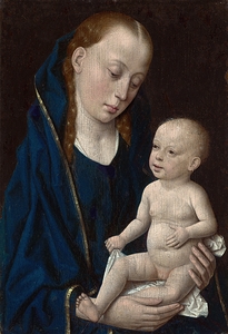 Madonna and Child [c. 1465] by Dieric Bouts [1415–1475]