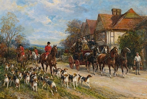 Setting Out by Heywood Hardy [1842–1933]