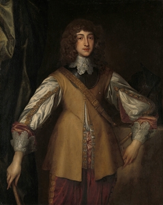 Portrait of Rupert [1619–1682]. Prince and Count Palatine of the Rhine and Duke of Cumberland. In Combat Dress [c. 1640–c. 1660] by Follower of Anthony van Dyck [1599–1641]