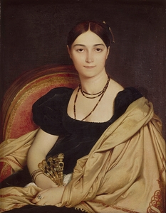 Portrait De Madame Duvaucey by Jean Auguste Dominique Ingres [1780–1867]