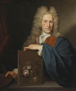 Portrait of Jan van Huysum [ca 1720] by Arnold Boonen [1669–1729]