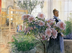 Azalea [1906] by Carl Larsson [1853–1919]
