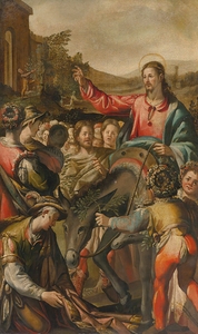Christ’s Entry Into Jerusalem by Andrea Boscoli [1560–1608]