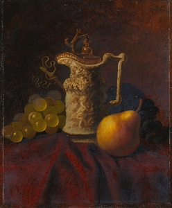 Still Life with Ewer and Fruit by Carducius Plantagenet Ream [1838–1917]