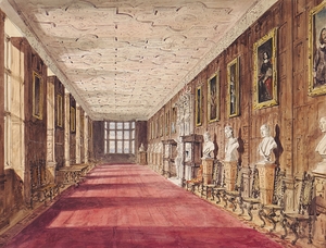 The Gallery. Aston Hall [1824–82] by Allen Edward Everitt [1824–1882]