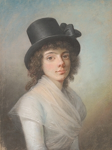 Portrait of Petronella Cornelia Rømeling [ca. 1792] by Jens Juel [1745–1802]