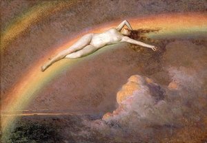 The Spirit of The Rainbow [1912–1919] by Henry Mosler [1841–1920]