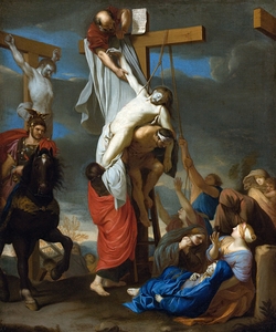 The Descent from the Cross [late 1640s] by Charles Le Brun [1619–1690]