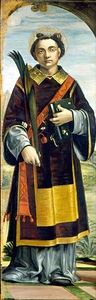 Saint Stephen [1500–1510] by Bernardo Zenale [1464–1526]