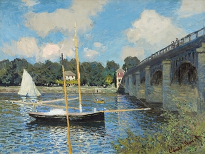 The Bridge at Argenteuil [1874] by Claude Monet [1840–1926]