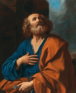 Saint Peter by Guercino [1591–1666]